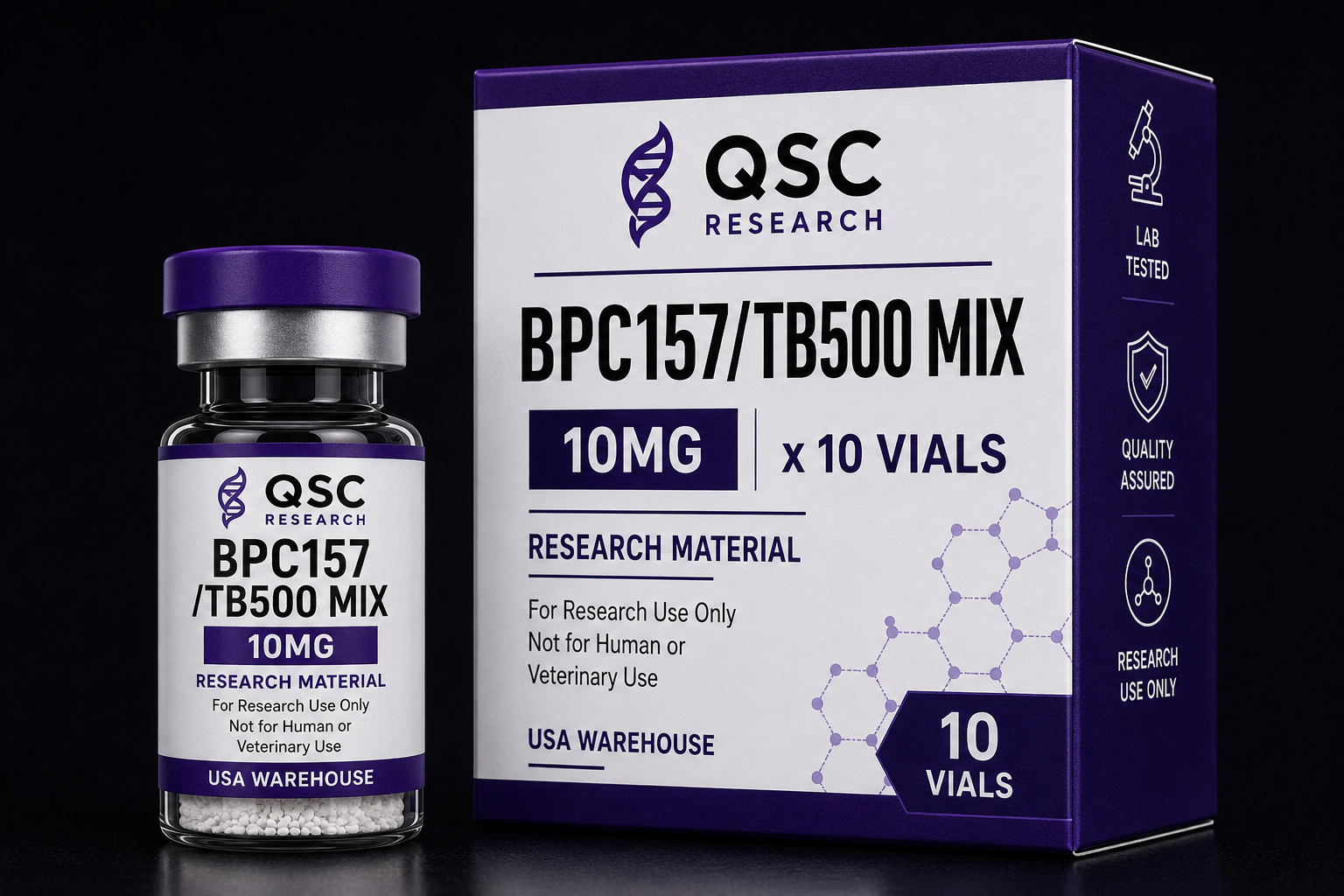 BPC-157/TB-500 Mix 10mg BPC-157/TB-500 Mix 10mg